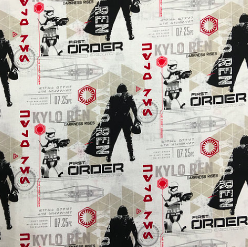 Star Wars First Order Terms Fabric